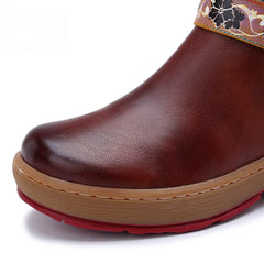 Socofy Vicconfy Vintage Tall Warm Boots