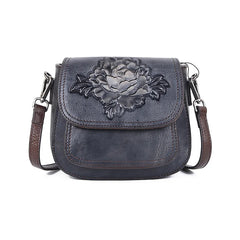 Socofy Shoulder Bags For Female Luxury Genuine Leather Handbag Vintage Woman Saddle Crossbody Bag