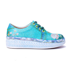 Socofy Retro Handmade Leather Casual Shoes