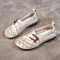 Socofy Casual Cutout Sandals