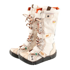 Socofy Modern Flat Zipper Mid Calf Boots