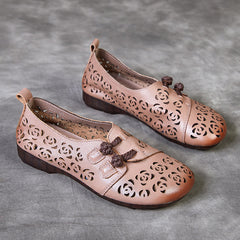 Socofy Casual Cutout Sandals