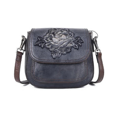 Socofy Shoulder Bags For Female Luxury Genuine Leather Handbag Vintage Woman Saddle Crossbody Bag