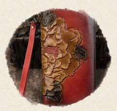 Socofy Retro Women Wallet Genuine Leather Luxury Wallets