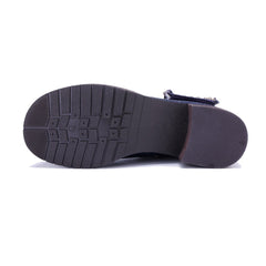 Socofy Handmade Genuine Leather Side Zip Short Boots