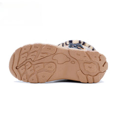 Socofy Vicconfy Printed Patchwork Padded Comfort Flat High Boots