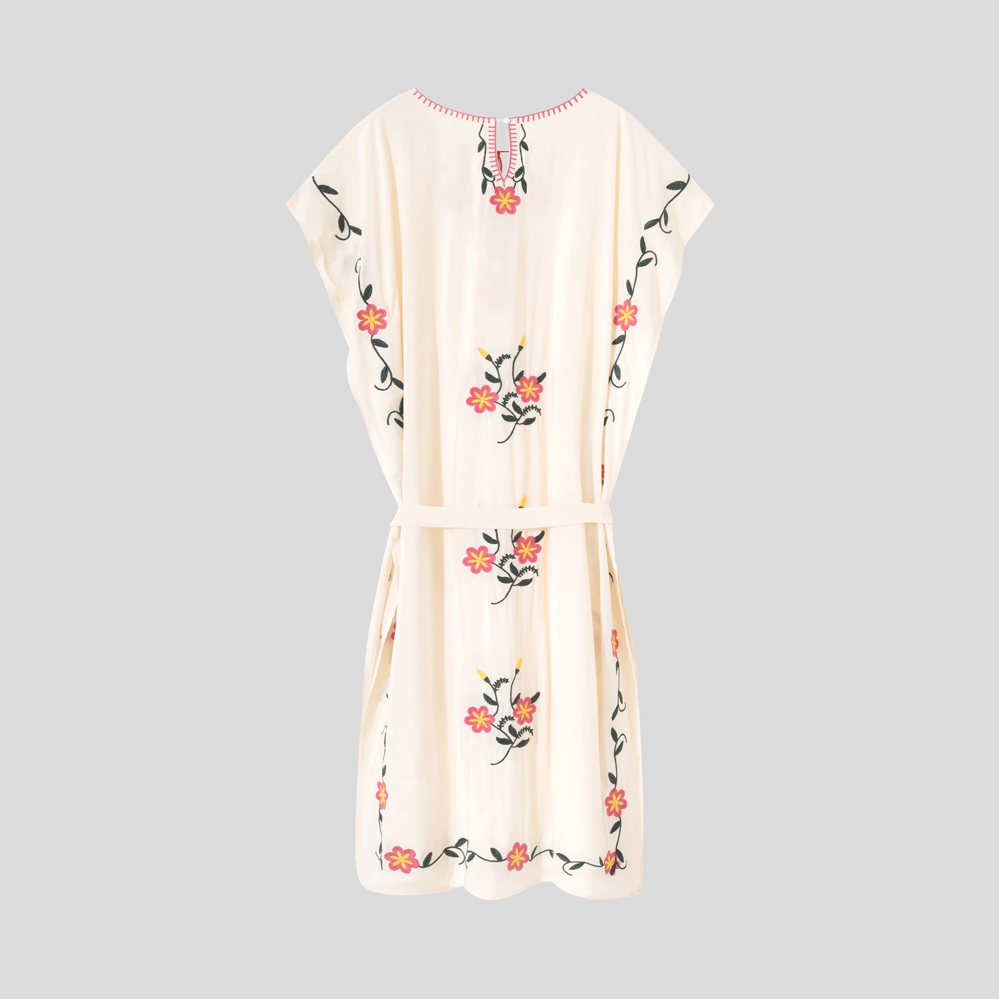 Embroidered maxi dress