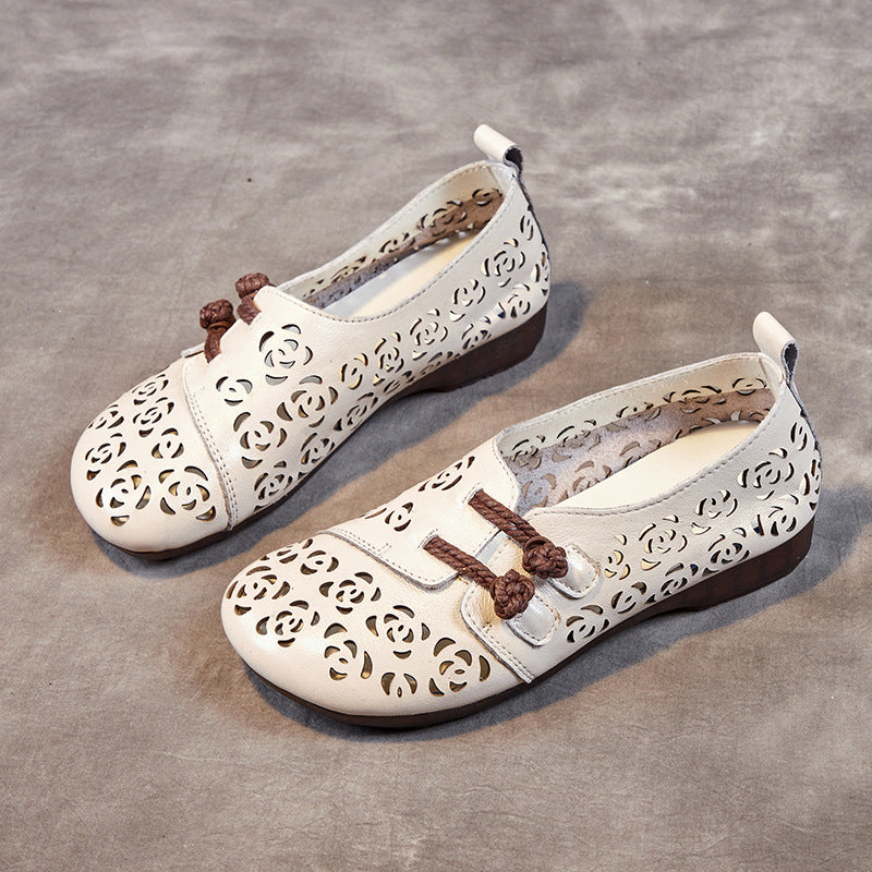 Socofy Casual Cutout Sandals