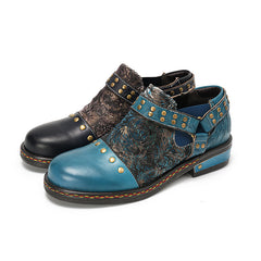 Socofy Vintage Ethnic Flats