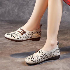 Socofy Casual Cutout Sandals