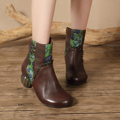 Socofy Fall Winter Retro Boots