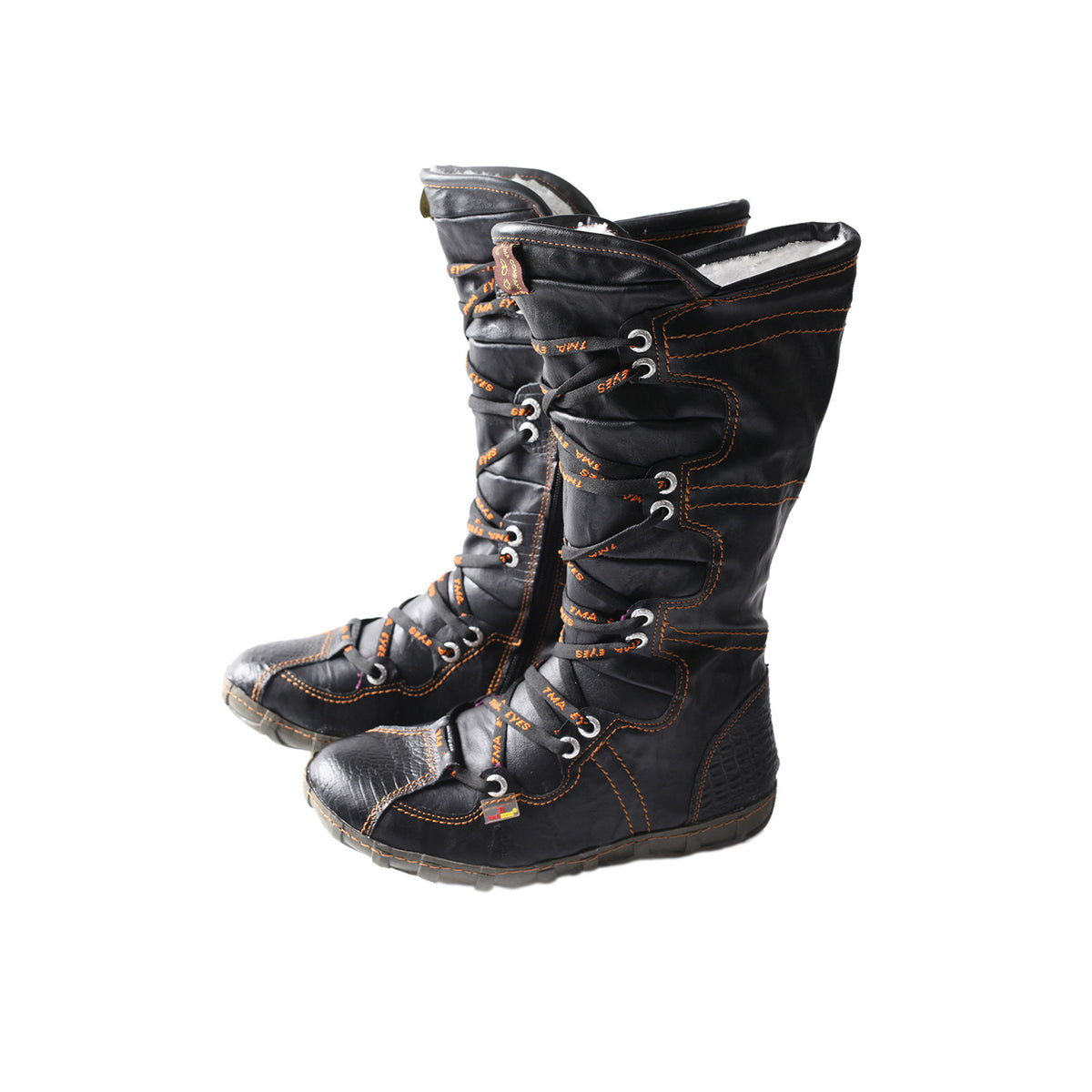 Socofy Warm Lined Mid Calf Boots
