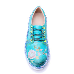Socofy Retro Handmade Leather Casual Shoes