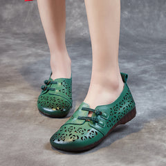 Socofy Casual Cutout Sandals