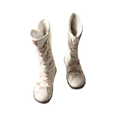 Socofy Warm Lined Mid Calf Boots